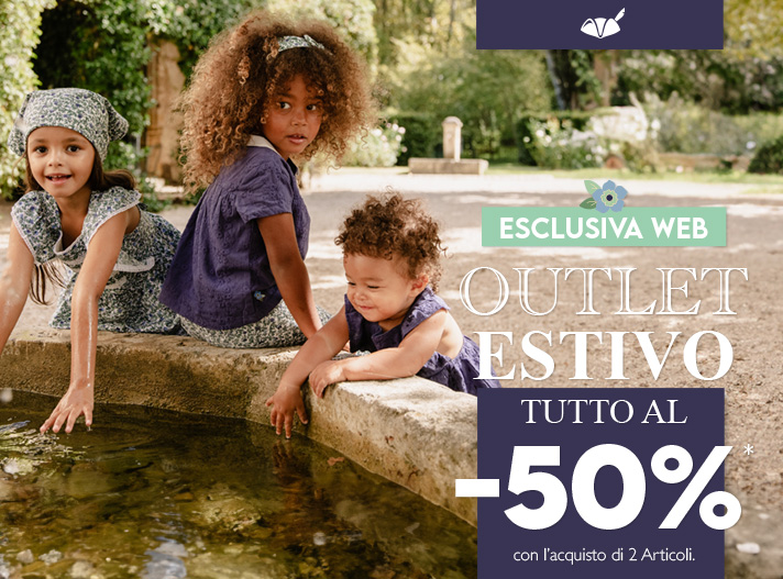 Outlet estivo bambini 2025